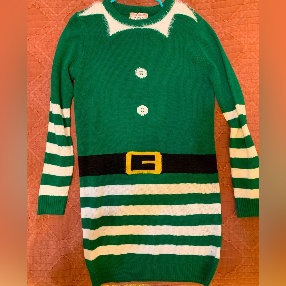 christmas elf sweater